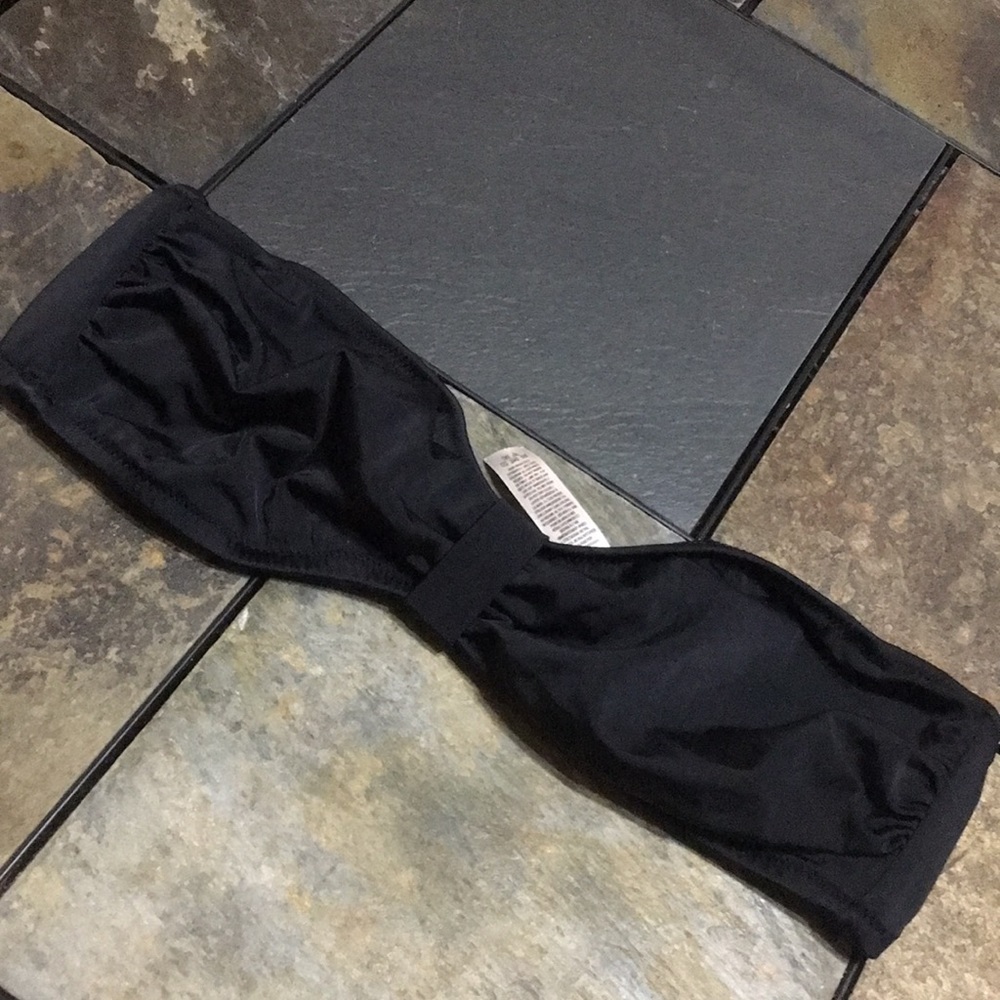 Pink Victoria’s Secret Strapless swim top/bra